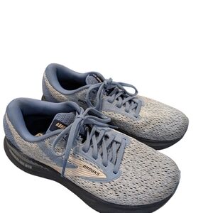 Brooks Adrenaline GTS 24 Women’s 7.5 B Running Shoes Blue Athletic Sneakers